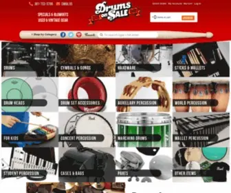 Drumsonsale.com(Drums on SALE) Screenshot