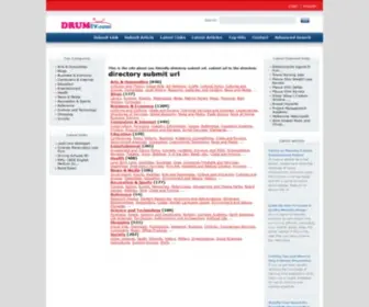 Drumtv.com(Directory submit url) Screenshot