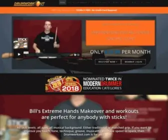 Drumworkout.com(Bill Bachman's) Screenshot