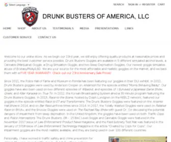 Drunkbusters.com(Drunk Busters Online Store) Screenshot