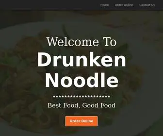 Drunkennoodletogo.com(Drunken Noodle) Screenshot