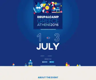 Drupal-Camp.gr(Drupal Camp) Screenshot