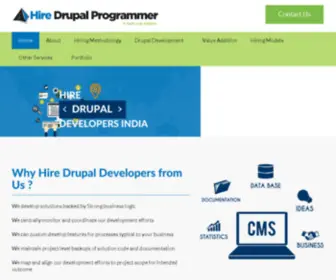 Drupal-Developer.org(Offshore Drupal Development Company) Screenshot