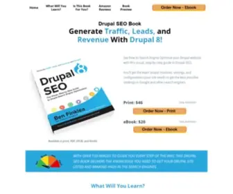 Drupal8Seo.com(Drupal SEO Book for Drupal 8) Screenshot