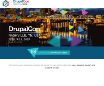 Drupalcon.org(Be Human) Screenshot
