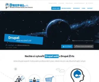 Drupalarts.cz(Drupal ᐬrts) Screenshot