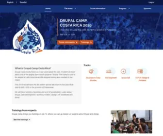 Drupalcamp.cr(Drupal Camp Costa Rica 2020) Screenshot