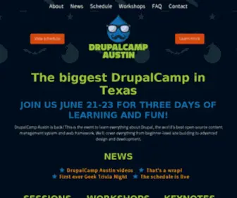 Drupalcampaustin.org(Drupalcampaustin) Screenshot
