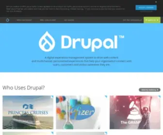 Drupal.com(A CMS platform for great digital experiences) Screenshot