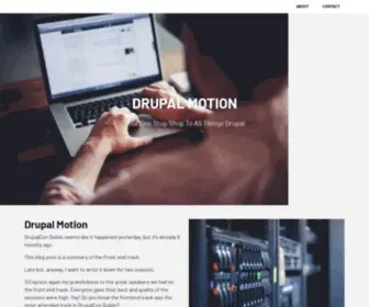 Drupalmotion.com(Drupal Motion) Screenshot