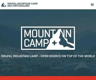 Drupalmountaincamp.ch(Drupal Mountain Camp Switzerland) Screenshot
