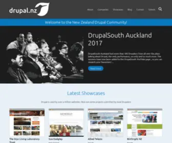 Drupal.net.nz(Drupal NZ) Screenshot