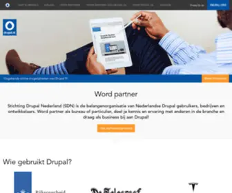 Drupal.nl(Hét opensource DXP van het open web) Screenshot