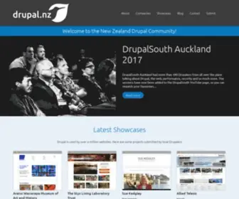 Drupal.org.nz(Drupal NZ) Screenshot