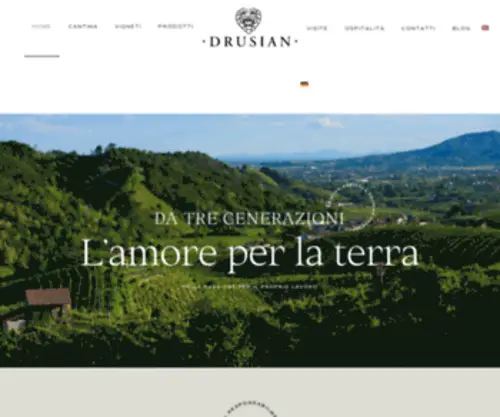 Drusian.it(Azienda Agricola Drusian Francesco) Screenshot