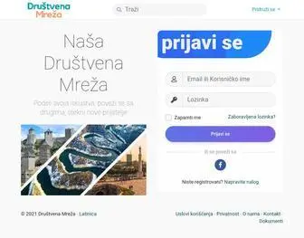 Drustvenamreza.com(Naša) Screenshot