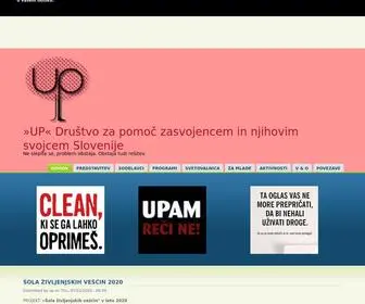Drustvo-UP.si(Drustvo UP) Screenshot
