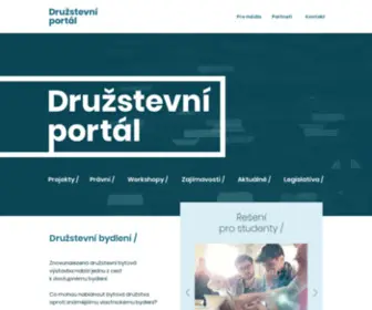 Druzstevniportal.cz(Družstevní portál) Screenshot