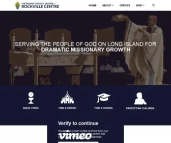 DRVC.org(The Diocese of Rockville Centre) Screenshot