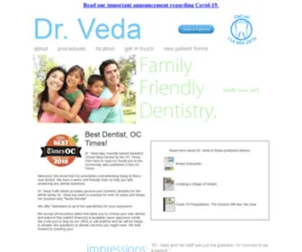 Drveda.com(Fountain Valley) Screenshot