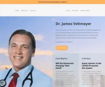Drveltmeyer.com(James Veltmeyer) Screenshot