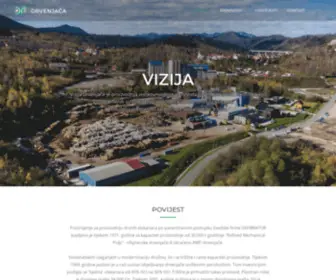 Drvenjaca.hr(Drvenjača d.d. Fužine) Screenshot