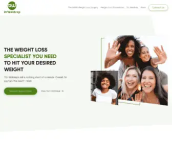 Drwaldrep.com(Beverly Hills Bariatric Surgery Clinic & Weight Loss Treatment Specialist) Screenshot