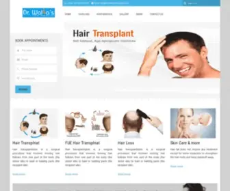 Drwaliashairtransplant.com(Hair Transplant) Screenshot