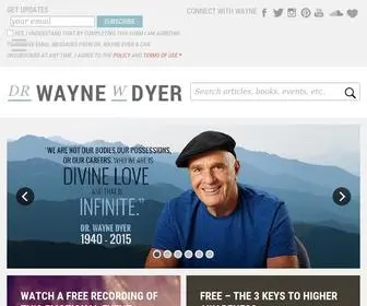Drwaynedyer.com(Wayne Dyer) Screenshot