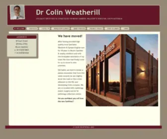 Drweatherill.com(Dr Colin Weatherill) Screenshot