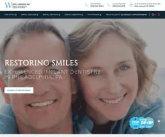 Drweinstock.com(Dentist Philadelphia PA) Screenshot