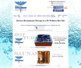 Drwellnesstherapy.com(Spas Dr Wellness Hot Tubs Therapy For Life) Screenshot