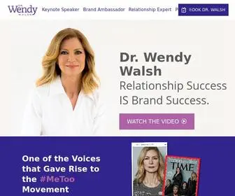 Drwendywalsh.com(Relationship Expert) Screenshot
