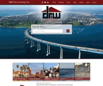 DRWgroup.biz(DRW Services Group) Screenshot