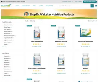 DRwhitaker.com(Health Vitamins & Supplements Products) Screenshot