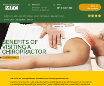 Drwillmck.com(Pelham chiropractor) Screenshot