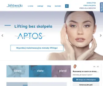 Drwitwicki.pl(Chirurgia plastyczna Warszawa) Screenshot