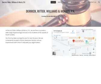 DRWmlaw.com(Derrick) Screenshot