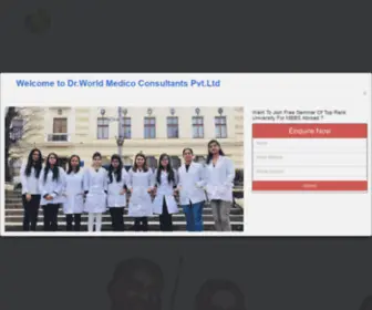 DrWorldmedico.com(Study MBBS Abroad) Screenshot