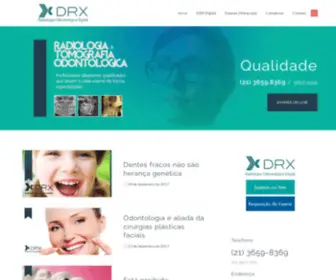 DRxradiologia.com.br(DRX Radiologia) Screenshot