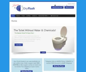 DRY-Flush.com(DRY Flush) Screenshot