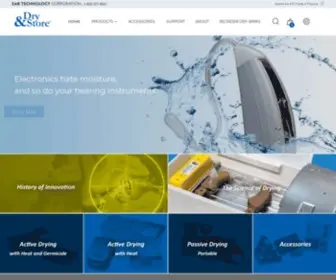 DryandStore.com(Dry & Store tackles the biggest enemies of hearing aid performance) Screenshot