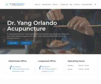 Dryangorlandoacupuncture.com(Dr. Yang Orlando Acupuncture) Screenshot