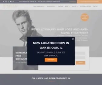 Dryateshairscience.com(Chicago Hair Restoration) Screenshot