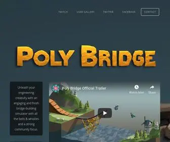 DRycactus.com(Poly Bridge by Dry Cactus) Screenshot