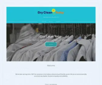 DRYclean2Day.com(DRYclean2Day) Screenshot