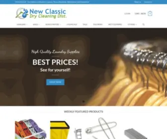 DRYcleaningdistributor.com(Dry Cleaning Distributors of New York) Screenshot