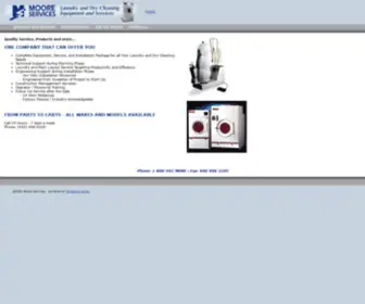 DRYcleaningparts.com(Coin Laundry & Dry Cleaning Machines) Screenshot