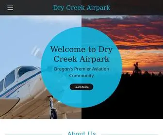 DRYcreekairpark.com(Dry Creek Airpark) Screenshot