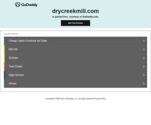 DRYcreekmill.com(Dry Creek Mill) Screenshot